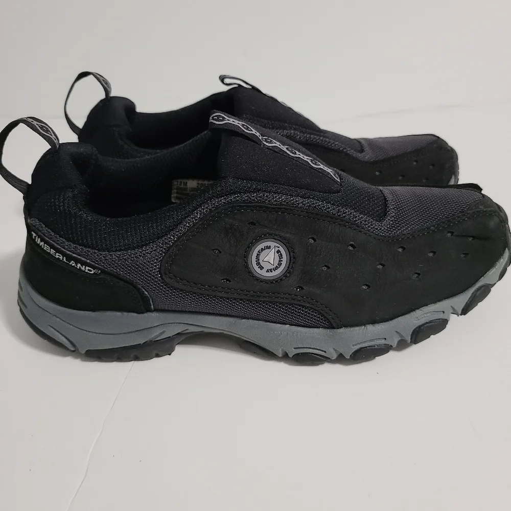 Timberland mountain athletic hiking walking shoes size 10M Black and gray - Picture 3 of 16